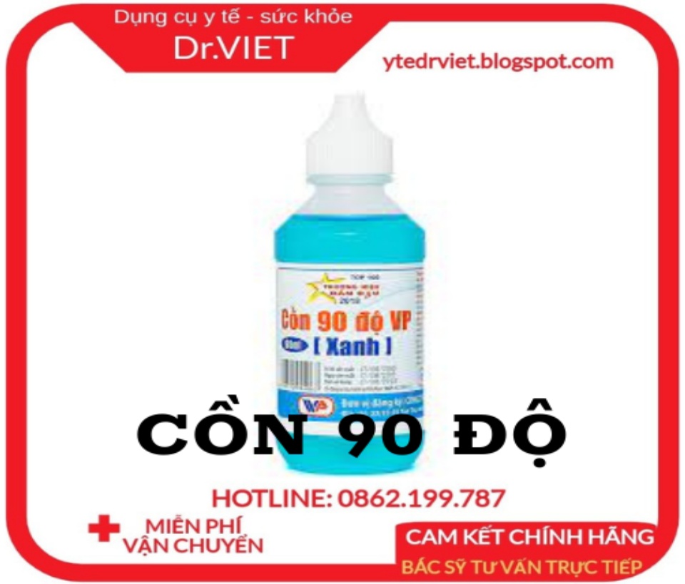 Cồn 90 Độ Vĩnh Phúc dùng tiệt trùng các dụng cụ y tế, bề mặt trong y tế, nồng độ cao khả năng sát trùng vết thương ngoài hiệu quả, sát khuẩn tay, vệ sinh diệt khuẩn tốt, hàng chính hãng - DrViet 58 Cồn 90 Độ Vĩnh Phúc dùng tiệt trùng các dụng cụ y tế, bề mặt trong y tế, nồng độ cao khả năng sát trùng vết thương ngoài hiệu quả, sát khuẩn tay, vệ sinh diệt khuẩn tốt, hàng chính hãng - DrViet