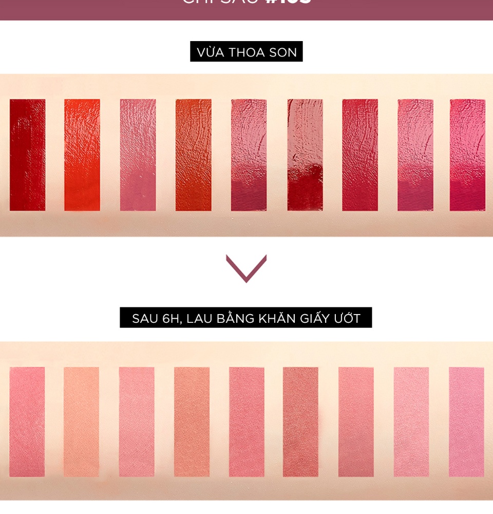 Son kem siêu lì Lilybyred MOOD LIAR VELVET TINT (Có chọn màu) - Date 09.2021 6