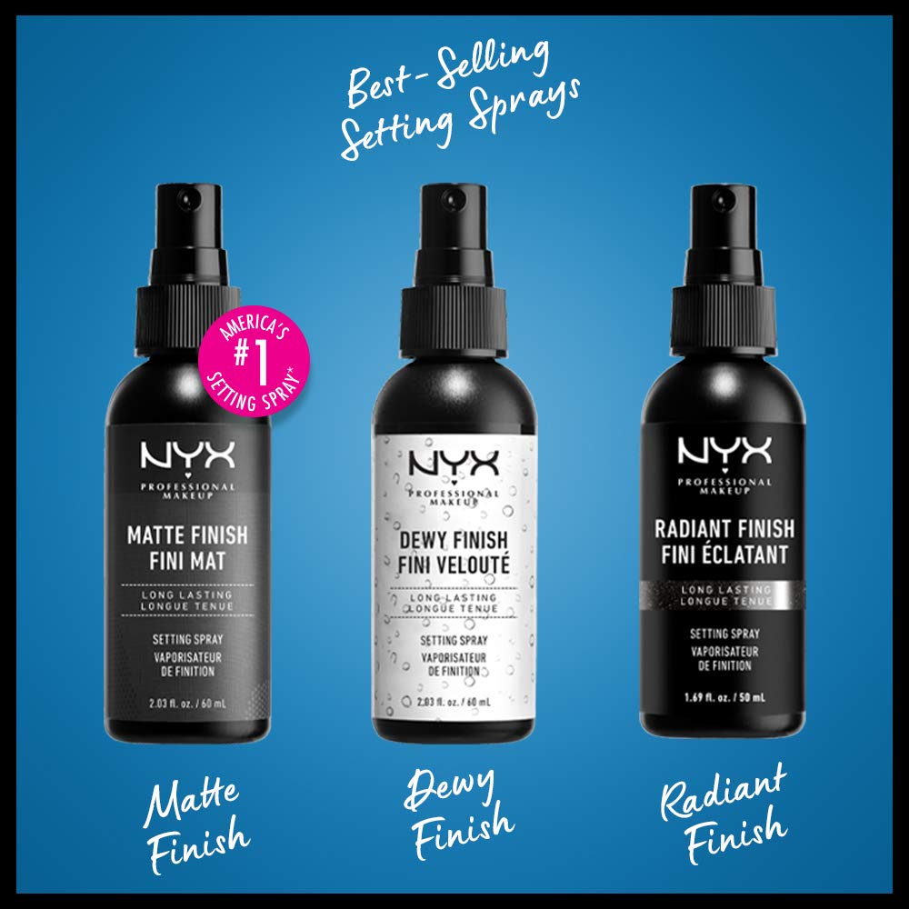 Xịt Khóa Nền Cố Định Lớp Trang Điểm NYX Long Lasting Setting Spray 60ml