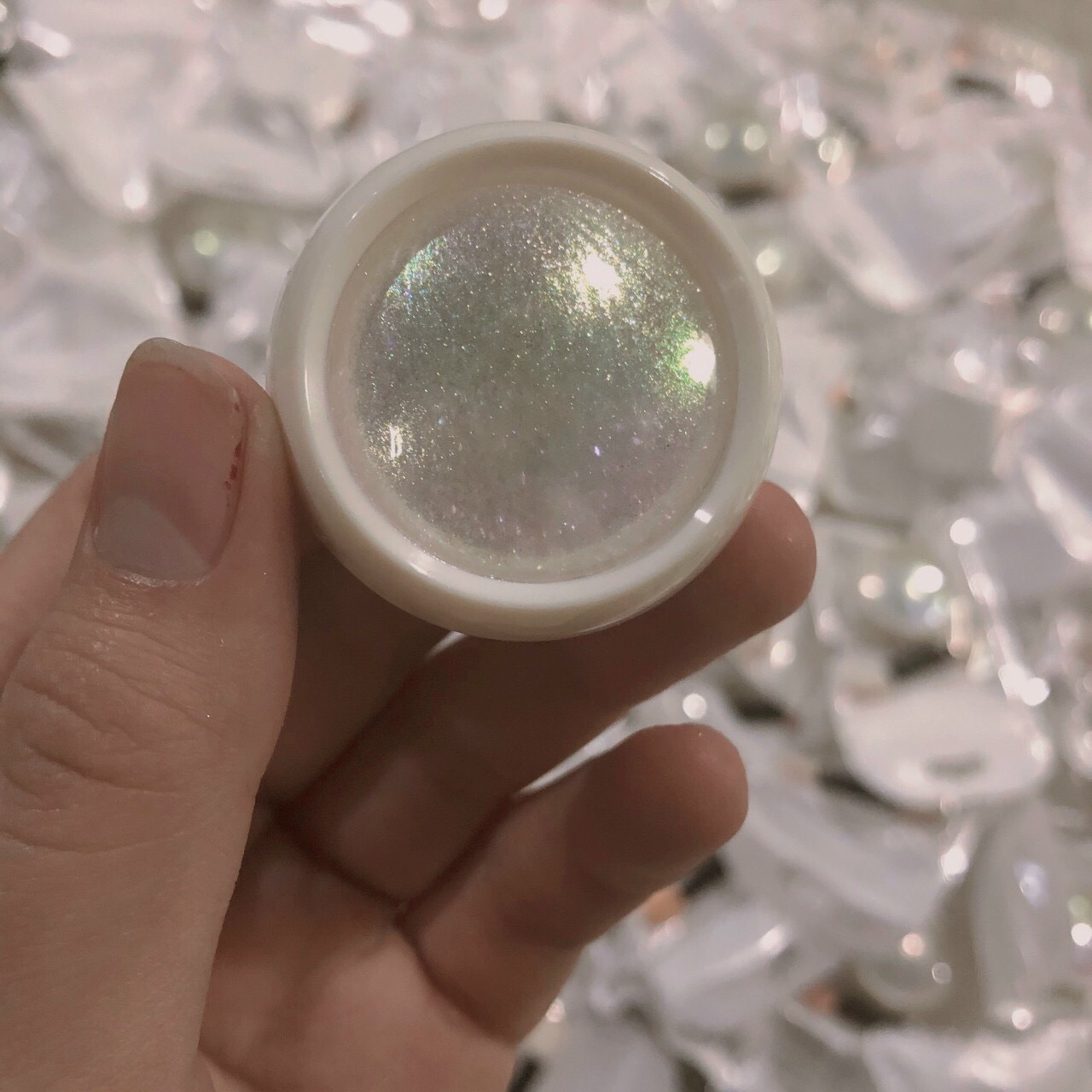 Tráng gương ngọc trai làm nail, set 6 hũ tráng gương ánh ngọc trai làm móng chuyên nghiệp - CHEAP NAIL