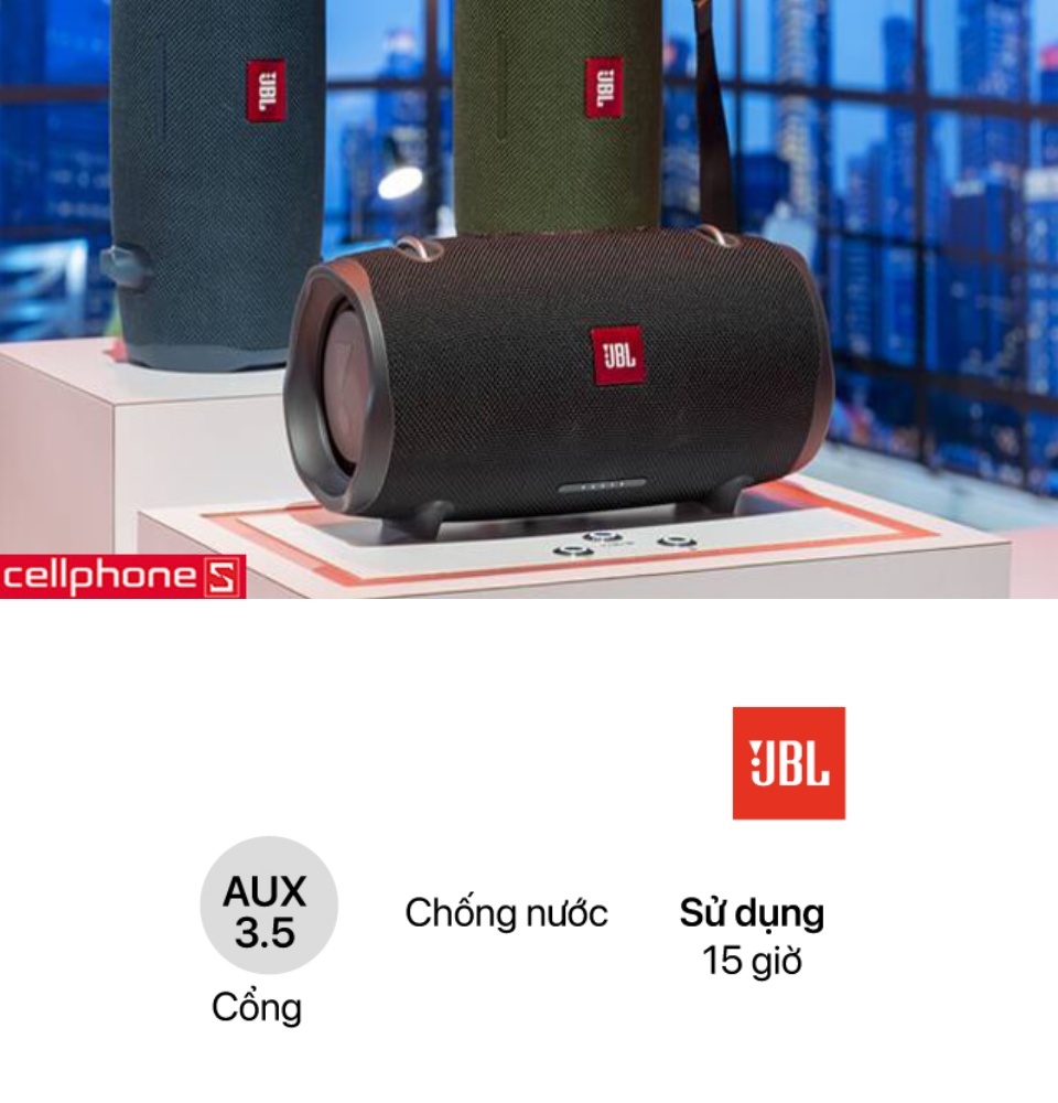 LOA BLUETOOTH XTREME 2 - ĐẲNG CẤP VƯỢT TRỘI ... Loa JBL Xtreme 2 |