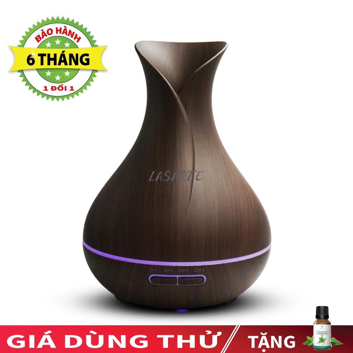 Máy khuếch tán tinh dầu FT-X104 tạo ẩm cho phòng điều hòa, Máy phun sương mini cao cấp phiên bản quốc tế, Máy tạo độ ẩm thay thế cho đèn xông tinh dầu 130ml tiện lợi