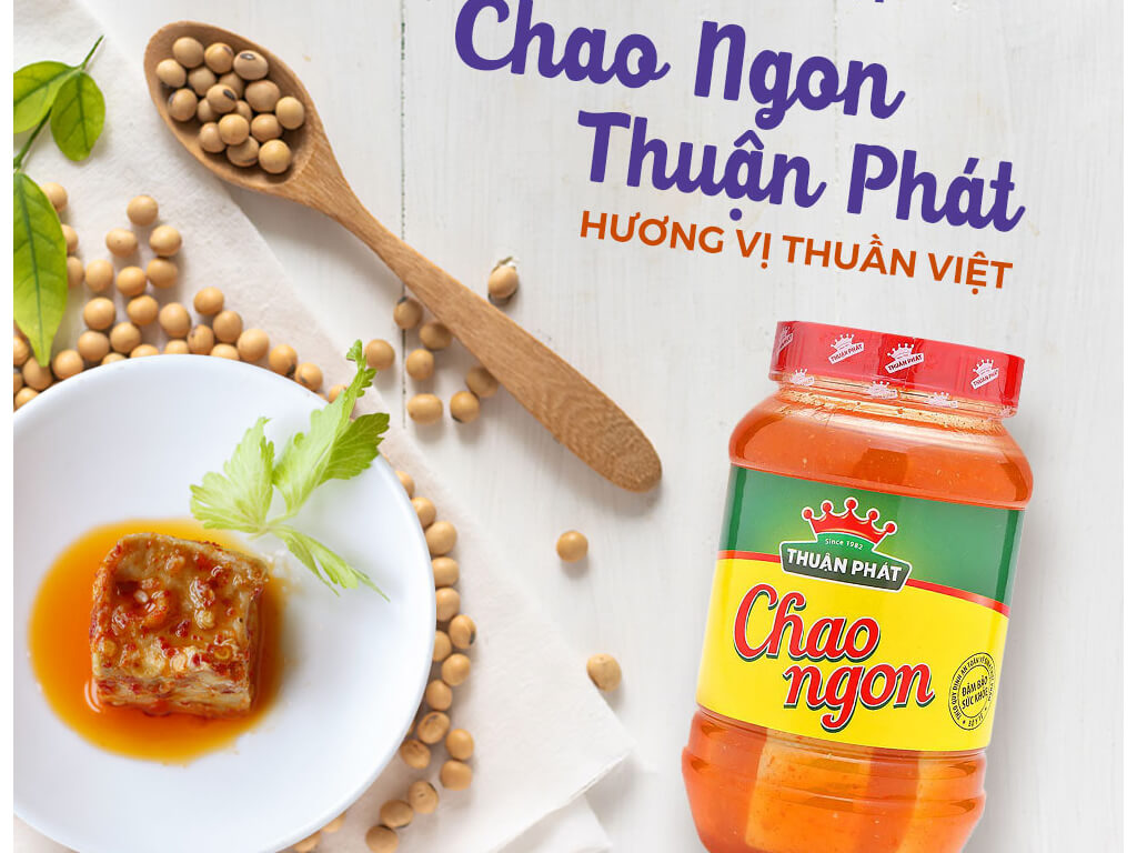 Chao Ngon Thuận Phát làm từ đậu hũ nguyên chất lên men chín Hũ 510G