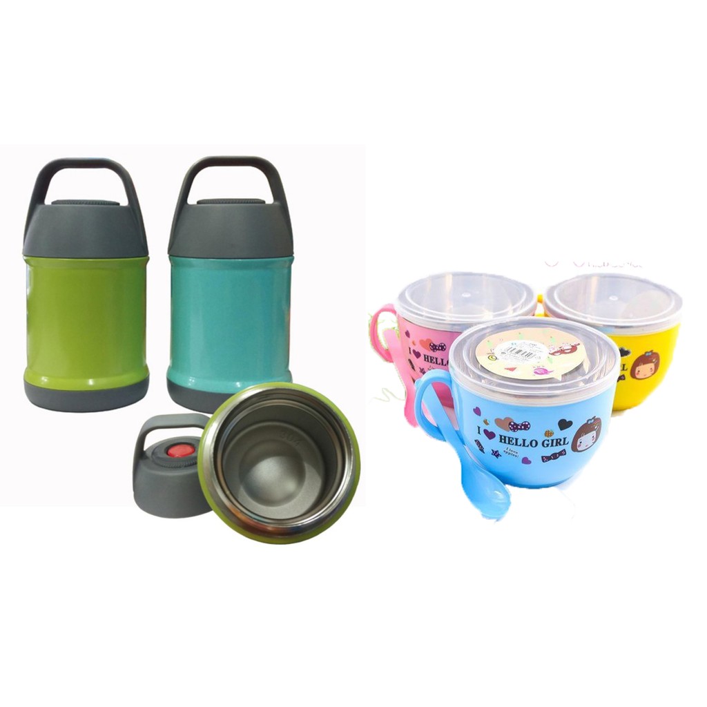 Cách nấu cháo cho bé ăn cả ngày, nồi ninh cháo bằng điện - Bình ủ cháo cao cấp cho bé, thiết kế bền đẹp, màu sắc hấp dẫn, Sản phẩm công nghệ mới - BUCT2018023