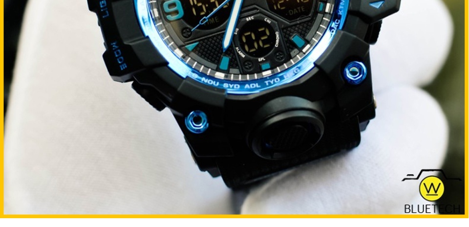 Đồng hồ nam Skmei 1155B điện tử thể thao đa chức năng siêu bền chống nước-365.store 9
