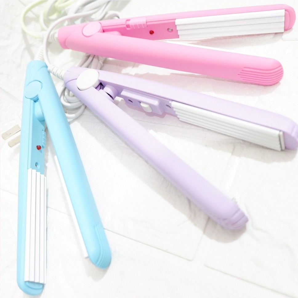 MÁY BẤM TÓC DẬP XÙ MINI TỰ TẠO KIỂU TÓC TẠI NHÀ CỰC ĐẸP - MÁY BẤM TÓC GỢN SÓNG DỄ SỬ DỤNG NHỎ GỌN TIỆN MANG THEO ĐI DU LỊCH