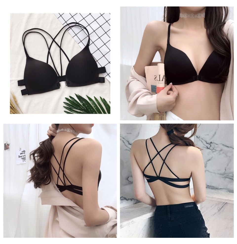 Áo Bra Đúc Su Bàn Tay Cài Trước Áo Ngực Nâng Loại I shop cô cám