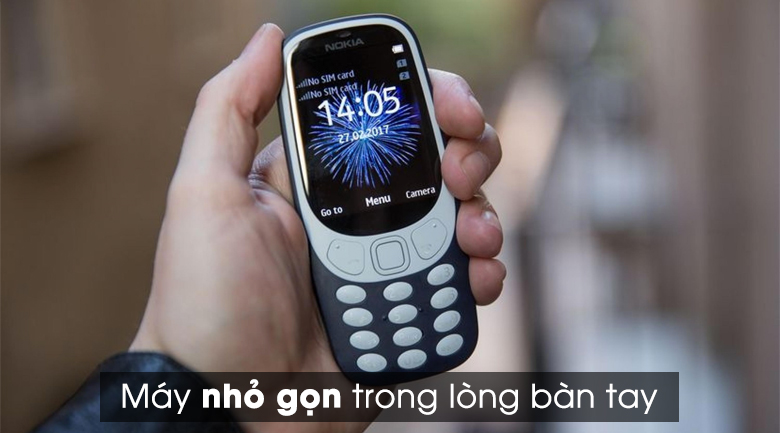 badgeĐiện thoại Nokia 3310 - Thẻ nhớ ngoài MicroSD, hỗ trợ tối đa 32 GB, Mmàn hình màu có tích hợp giải trí đài FM | Bảo hành chính hãng 12 tháng