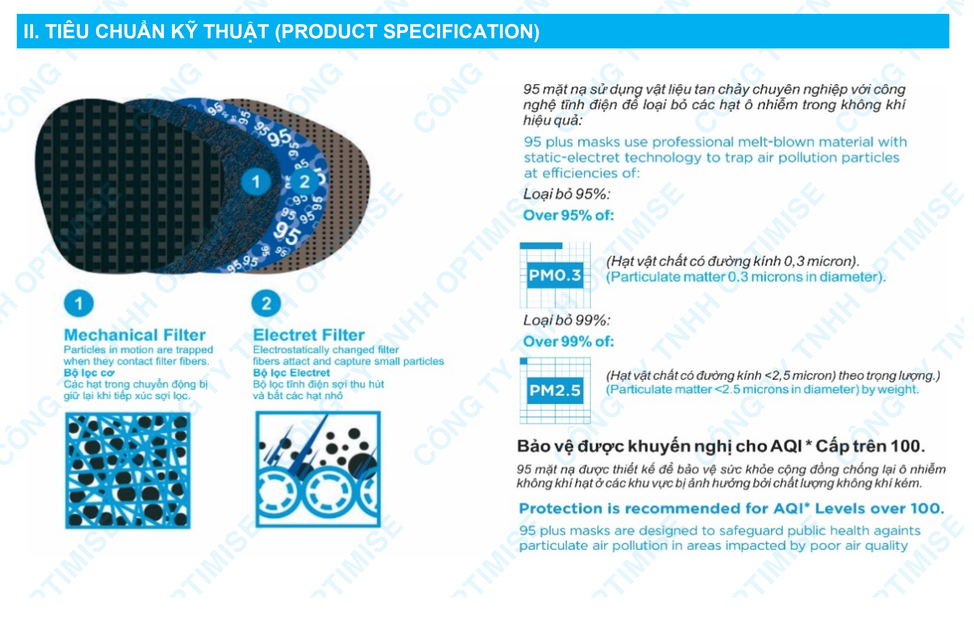 Combo 3 Khẩu Trang N95+ Model 9511 Kháng Khuẩn Siêu Nhỏ Từ 0.3 Micron Trở Xuống ( Đảm Bảo An Toàn Cho Từng Khẩu Trang không có Mút )