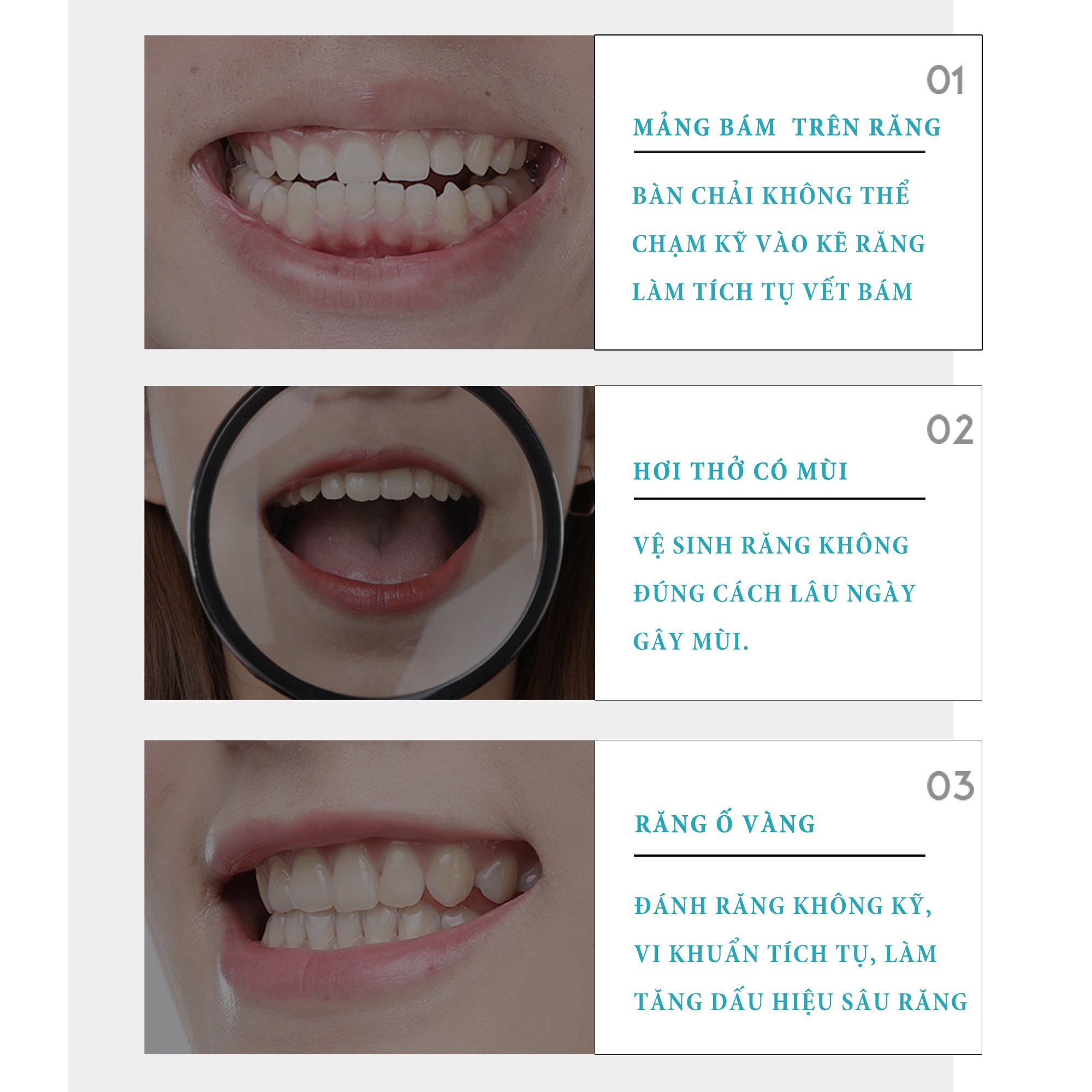 Bọt Kem Đánh Răng & Súc Miệng Baimiss Thơm Miệng Chống Ố Răng Toàn Diện 60ml