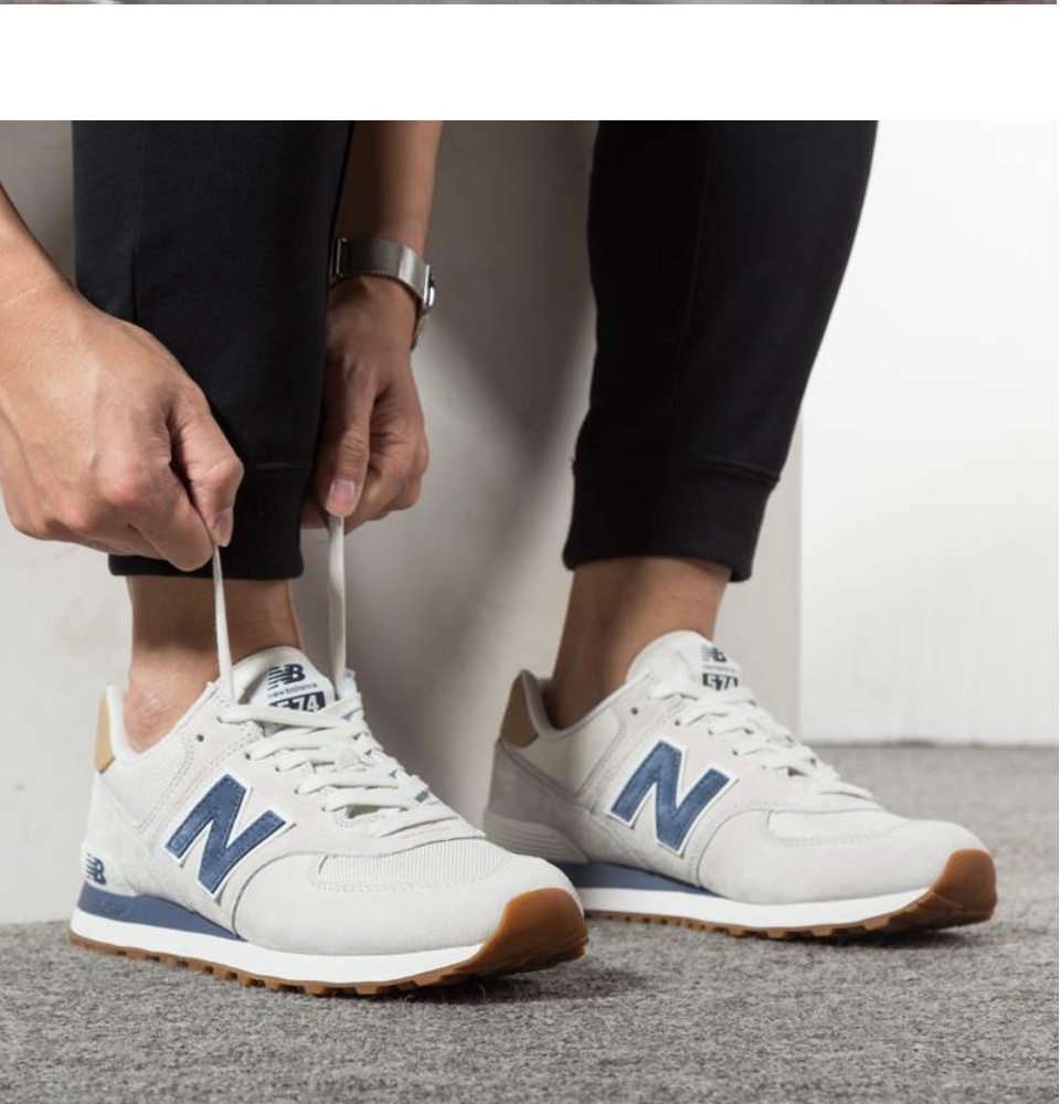 New balance 574 on sale light cliff grey