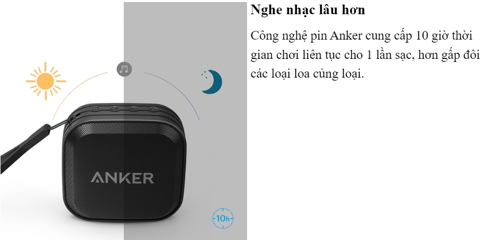 Loa bluetooth ANKER SoundCore Sport 3W - A3182