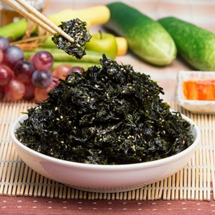 Rong Biển Vụn Hàn Quốc Có Vừng Vị Dầu Oliu Trộn Cơm Ăn Liền 50g