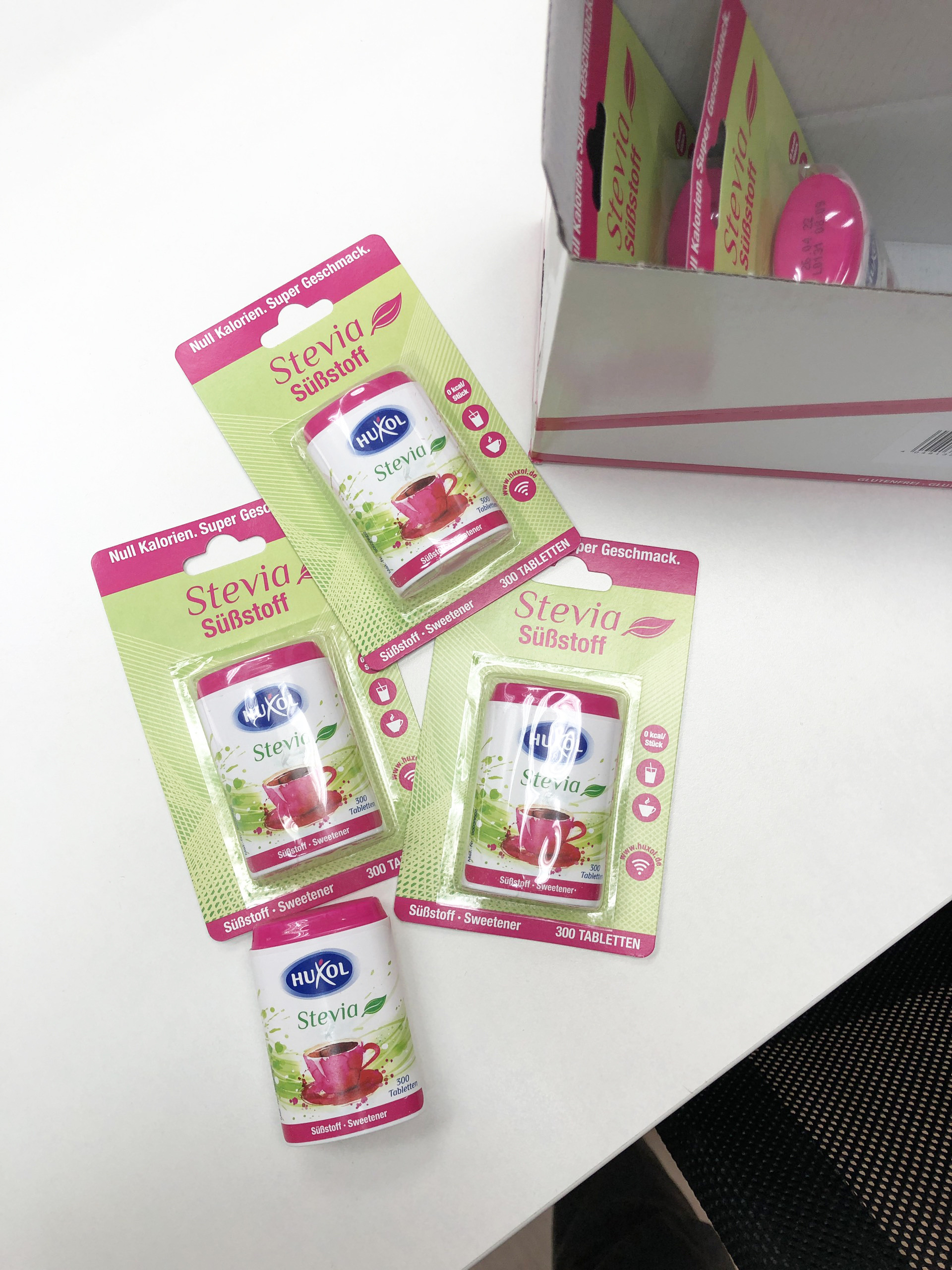 Đường Ăn Kiêng Huxol - Dòng Stevia (300 viên/ hộp) Nhập Khẩu Từ Đức - Dietary Sugar Huxol Stevia - Dành Cho Người Tiểu Đường, Ăn Kiêng, Giảm Cân, Hô Trợ Kiểm Soát Đường Huyết - NPP Anni Store