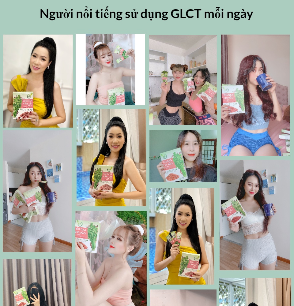 Bột cần tây gạo lứt [Chính Hãng] tạm biệt mỡ thừa đẹp đáng đẹp da (Hộp 14 gói)