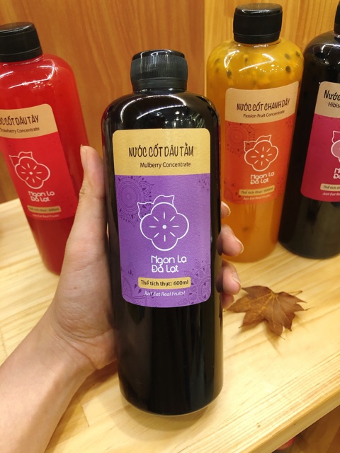 Nước cốt dâu tây đà lạt, nước cốt dâu tây ngon lạ, nước cốt dâu BS20