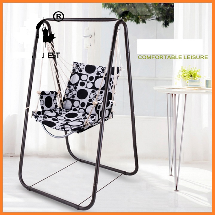 Ghế Võng Xích Đu Trong Nhà - Ghế Xích Đu Treo Khung Thép Chống Gỉ Cao Cấp, Ghế Xích Đu, Ghế Xích Đu Sân Vườn, Ghế Xích Đu Thư Giãn Đa Năng