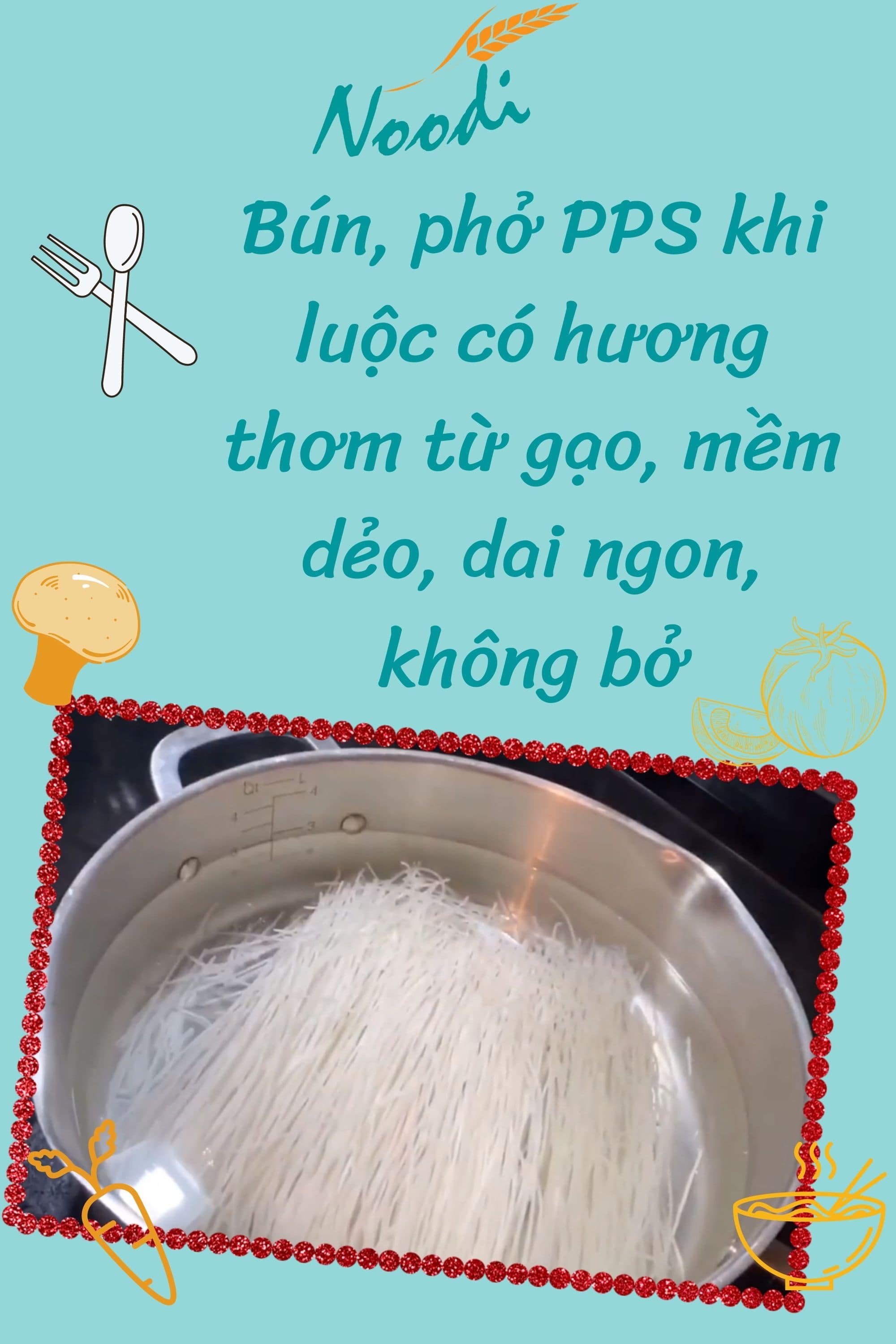 Combo bún phở PPS siêu ngon, siêu tiết kiệm (Bún PPS 500g, Phở PPS 500g, Bún gạo lứt PPS 300g)[Noodi]tiện lợi một click là mua trọn combo bún healthy cho gia đình mình
