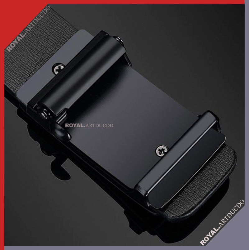 Thắt Lưng Da Nam Dây Nịt Nam Da Bò cao cấp hàng hiệu FAIAOEPOLO - Khóa Tự Động Full Hộp Đựng Cao Cấp