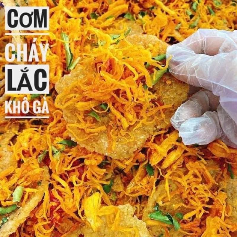 cơm cháy lắc khô gà hũ 300g