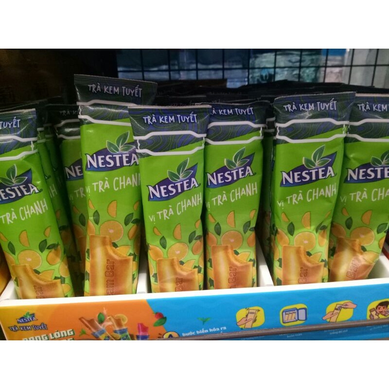 COMBO 1 Hộp kem tuyết NESTEA mix vị gồm ( trà chanh + trà sữa )