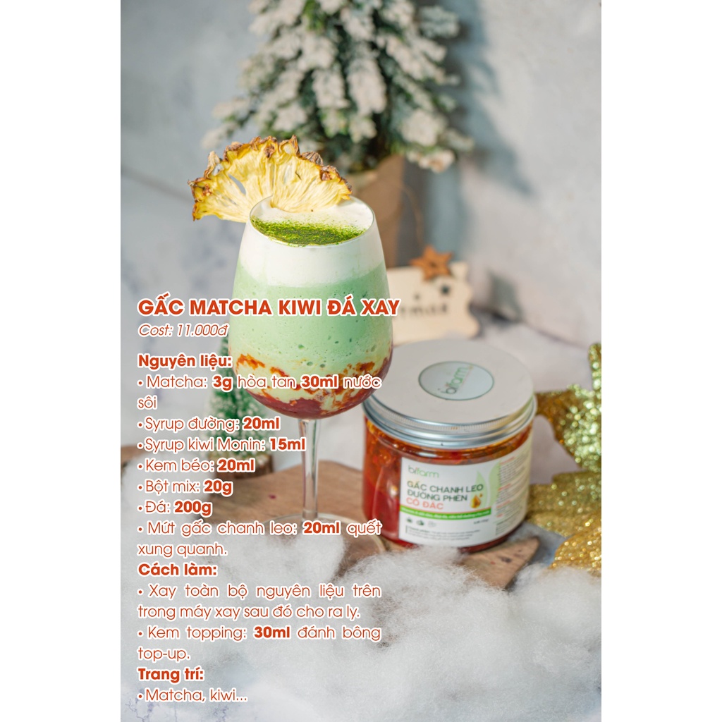 GẤC CHANH LEO ĐƯỜNG PHÈN CÔ ĐẶC