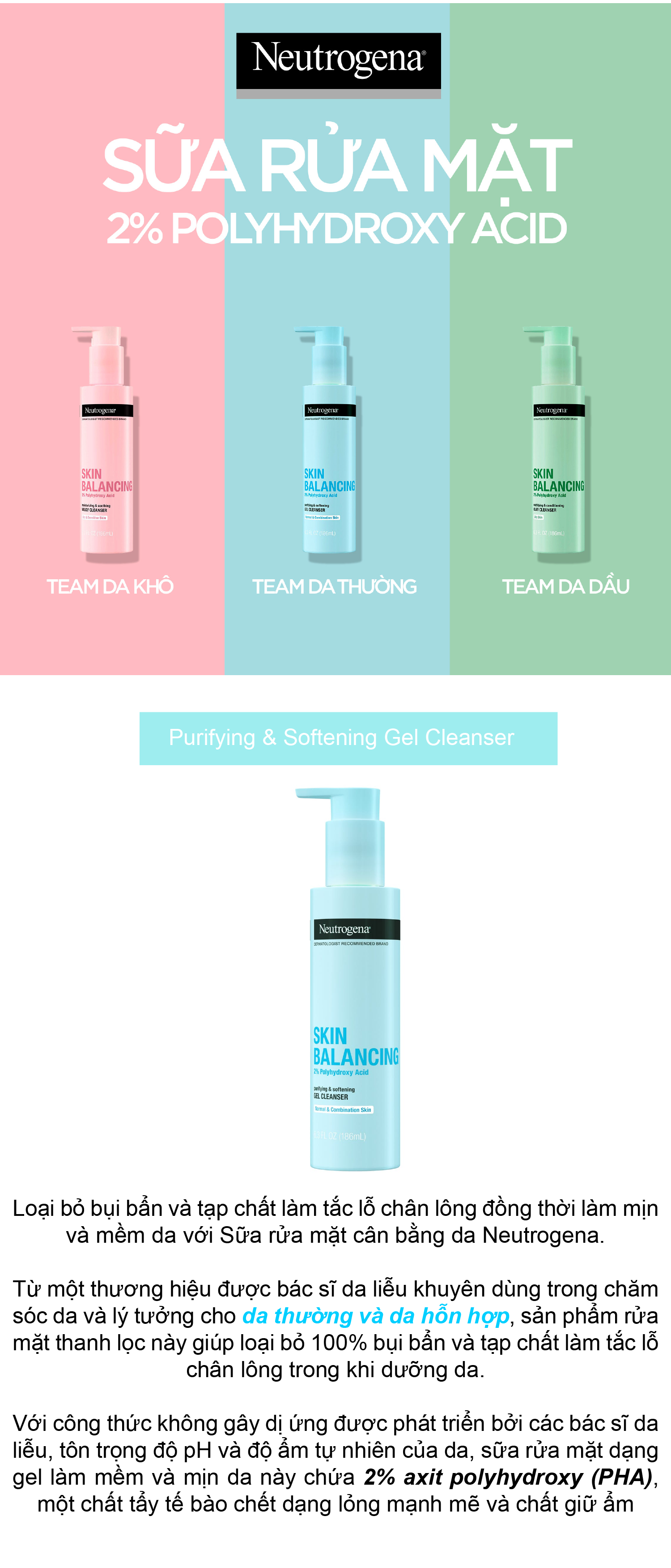 skin balancing milky cleanser for dry skin