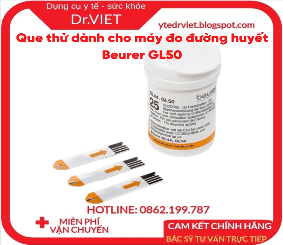 Que thử dùng cho máy đo đường huyết Beurer GL42, GL50 chính hãng-Xuất xứ Đức,lấy máu không đau giúp người dùng không có cảm giác sợ mỗi khi sử dụng,không bị mất nhiều máu khi dùng,đo đường huyết chính xác,kiểu dáng nhỏ gọn 66 Que thử dùng cho máy đo đường huyết Beurer GL42, GL50 chính hãng-Xuất xứ Đức,lấy máu không đau giúp người dùng không có cảm giác sợ mỗi khi sử dụng,không bị mất nhiều máu khi dùng,đo đường huyết chính xác,kiểu dáng nhỏ gọn