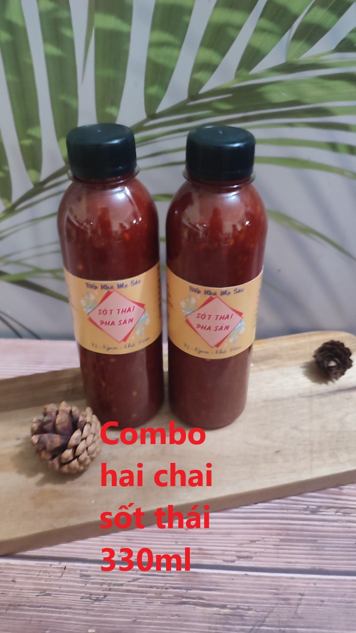 Combo hai chai sốt thái 330ml _ Bếp nhà mẹ Sóc_