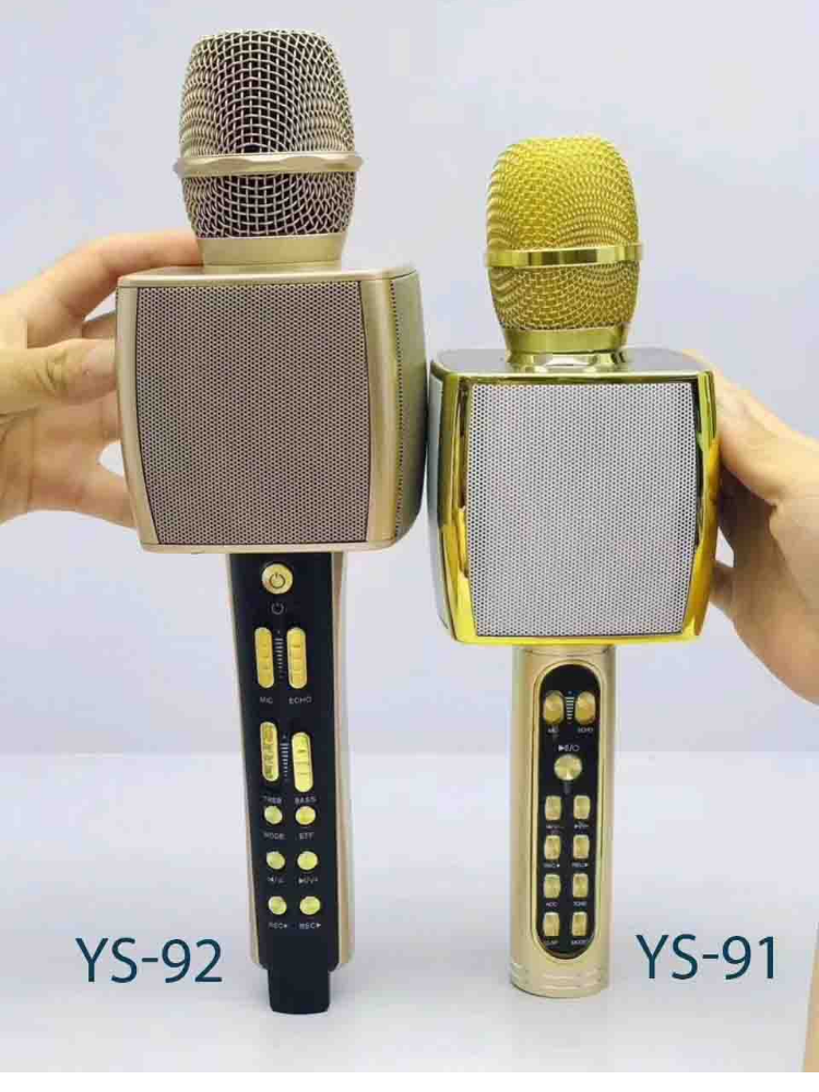 Micro karaoke lluetooth cao cấp SU YOSD YS-92 âm thanh cực vang - Nhất Tín