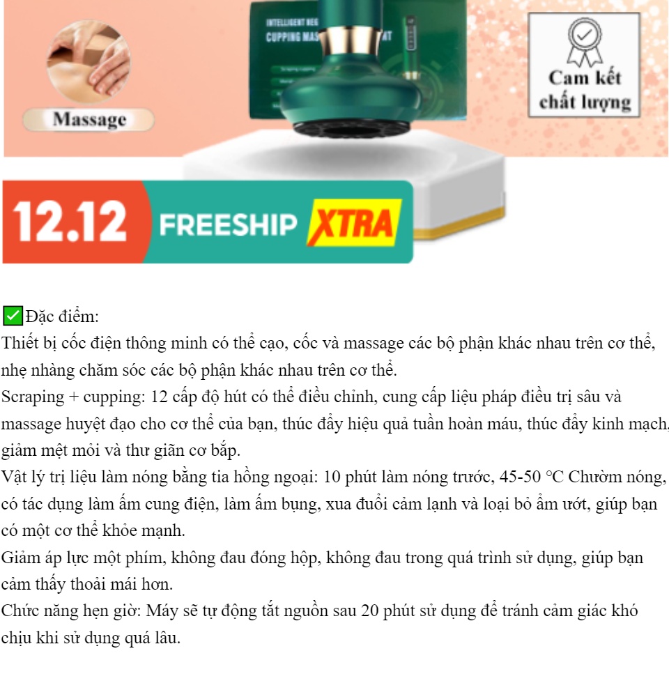 Máy cạo gió giác hơi