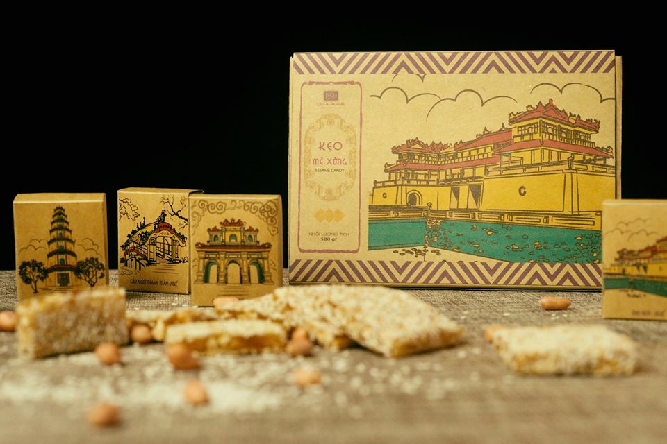 Mè Xửng Huế Dẻo Hộp 6 Chiếc - Mộc Truly Hue's - Kẹo | SieuThi.Extra.vn