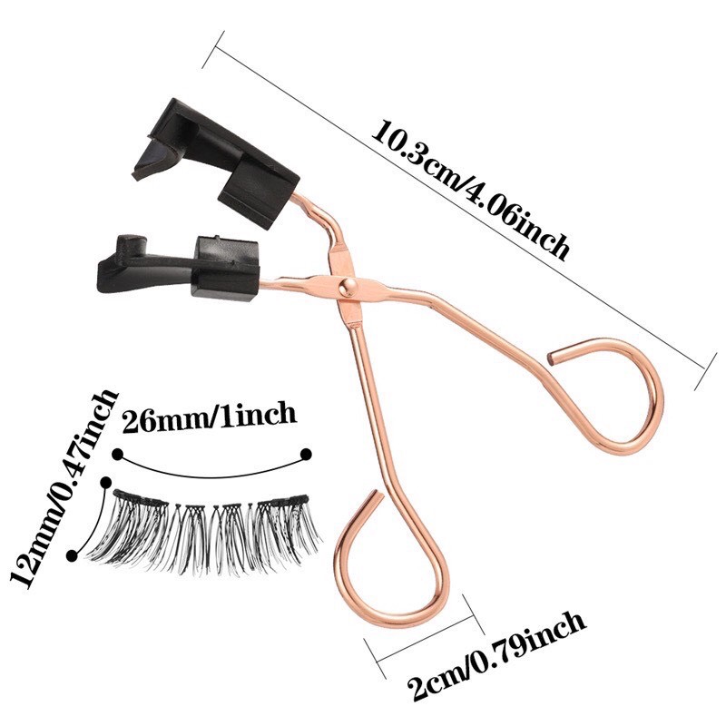 Kẹp mi Nam Châm, Bộ Dụng Cụ Lông Mi Nam Châm, Dễ Dàng sử dụng, Dụng Cụ Trang Điểm có thể Tái Sử Dụng nhiều lần