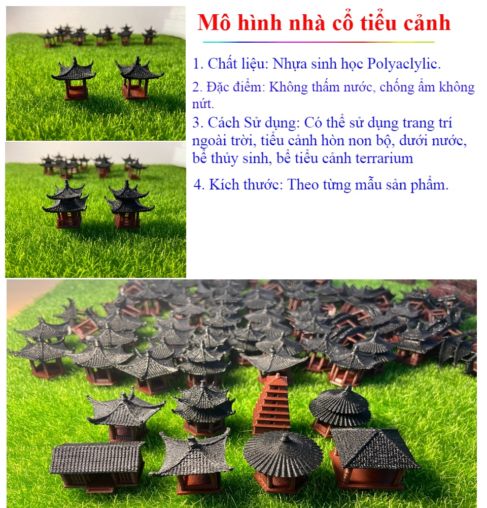 Top 50 mẫu mô hình mini trang trí tiểu cảnh đẹp nhất kèm báo giá #28 Top 50 mẫu mô hình mini trang trí tiểu cảnh đẹp nhất kèm báo giá