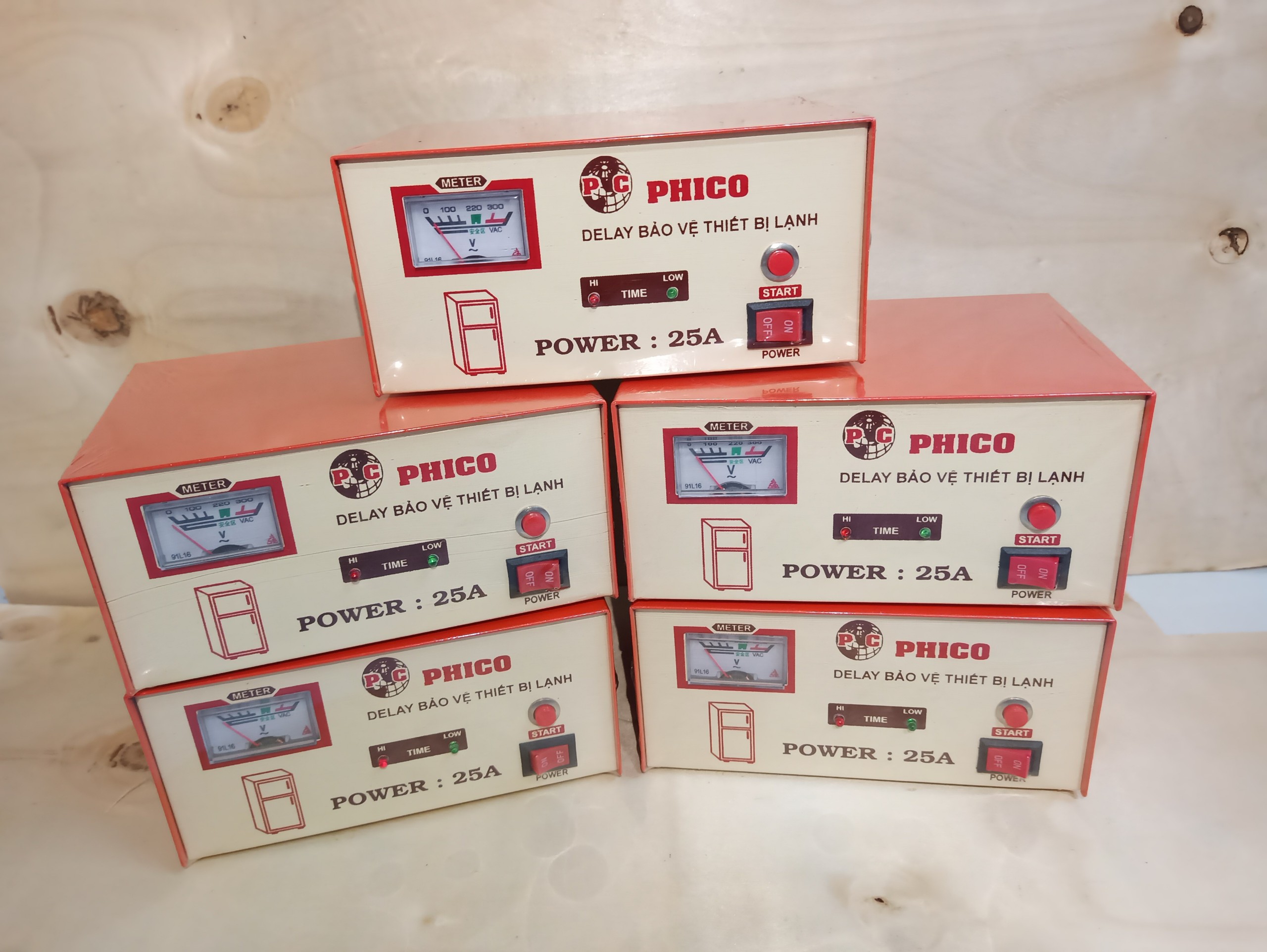 Với bộ bảo vệ tủ lạnh Delay 25A Phico giúp tủ lạnh không bị sốc gas nên bền hơn- Shop uy tín
