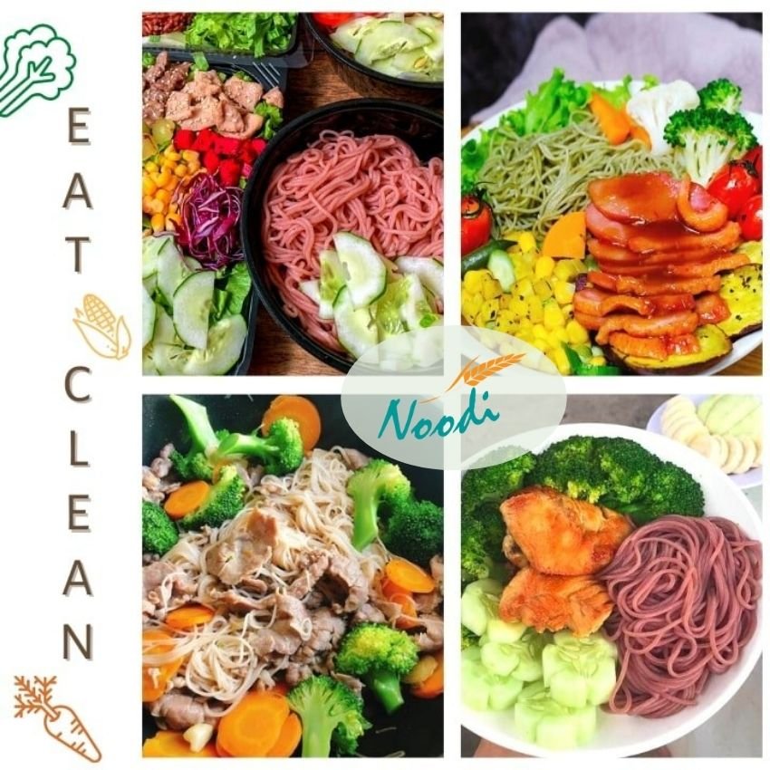 Combo bún phở PPS siêu ngon, siêu tiết kiệm (Bún PPS 500g, Phở PPS 500g, Bún gạo lứt PPS 300g)[Noodi]tiện lợi một click là mua trọn combo bún healthy cho gia đình mình