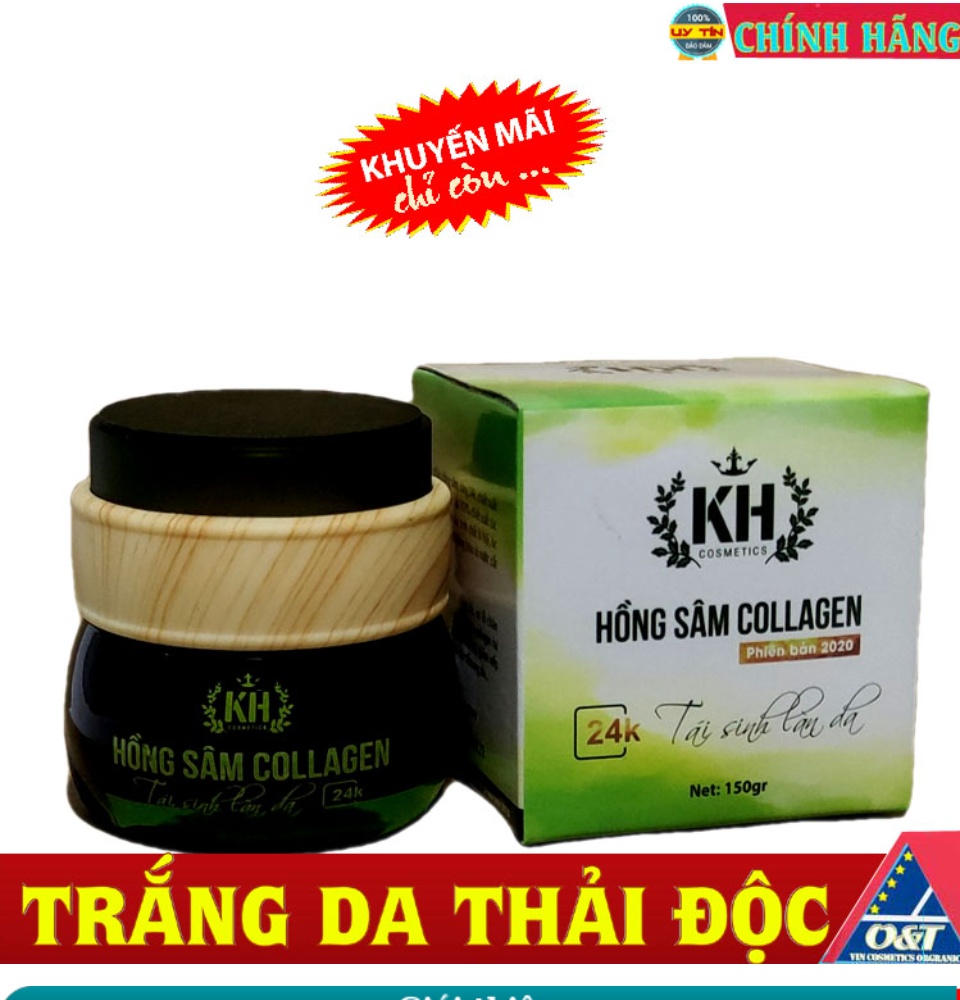 VIÊN UỐNG HỒNG SÂM COLLAGEN CẢI THIỆN LÀN DA VÀ SỨC KHỎE