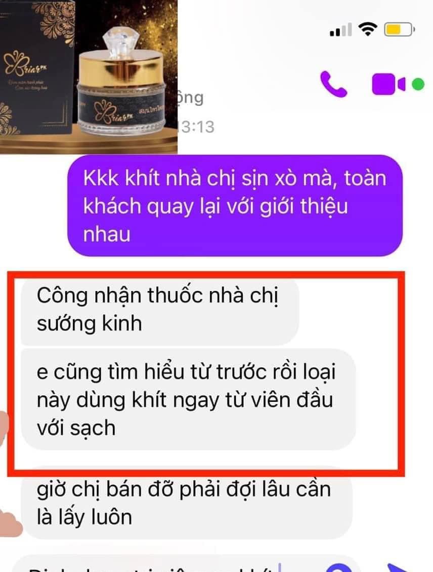 4 Viên đặt thảo mộc Briar pk se khít vùng kín hiệu quả sau 2giờ viên đặt nhỏ gọn, tự tan chảy không cần moi (che tên nhạy cảm)