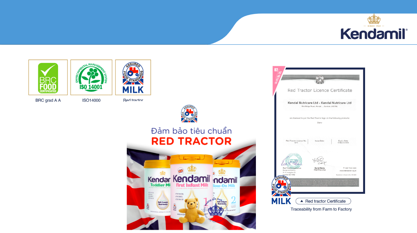 Sữa Kendamil Organic số 1 800g Công Thức Mới +HMO