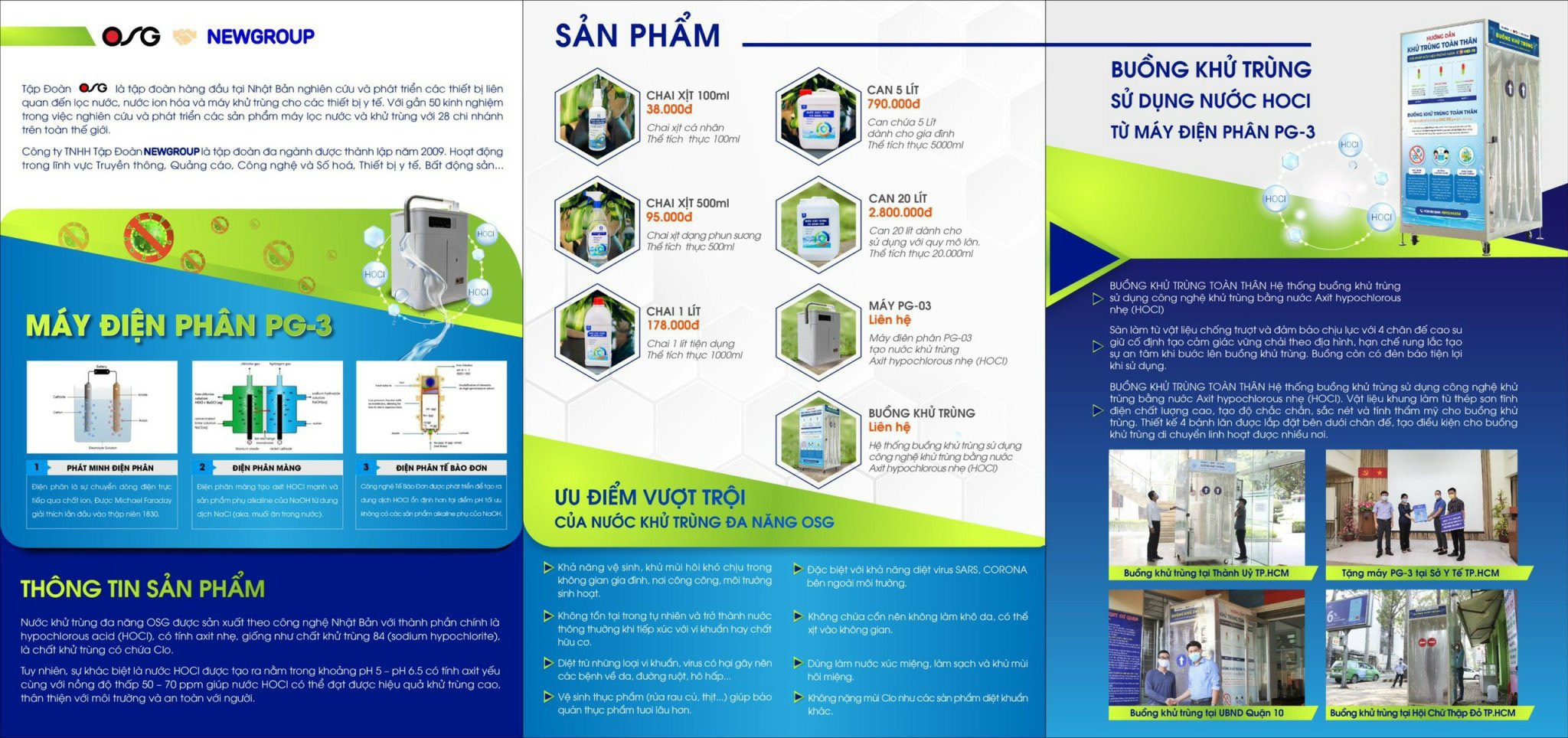 Nước khử trùng diệt khuẩn đa năng OSG (Chai xịt 100ML) được sản xuất theo công nghệ tiên tiến từ Nhật Bản hiệu quả vượt trội khử trùng mạnh mẽ, hoàn toàn từ tự nhiên, an toàn với cơ thể, không gây kích ứng