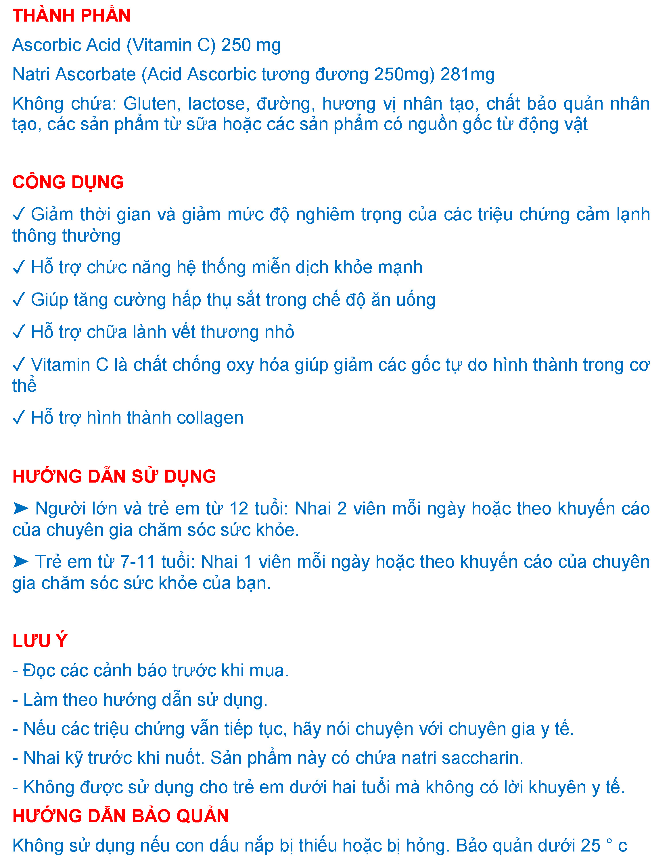 Viên ngậm Vitamin C không đường Cenovis Vitamin C 500mg Sugarless [Tăng cường miễn dịch] Hộp 300 viên Exp09/2023 Hàng Úc được bán bởi Siêu Thị Hàng Ngoại