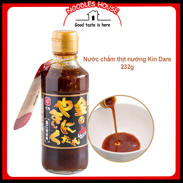Nước Chấm Thịt Nướng Kin Dare (Hiệu Bell Foods Nhật Bản) 232g - Bell Foods BBQ Sauce 232g (Kin Dare)
