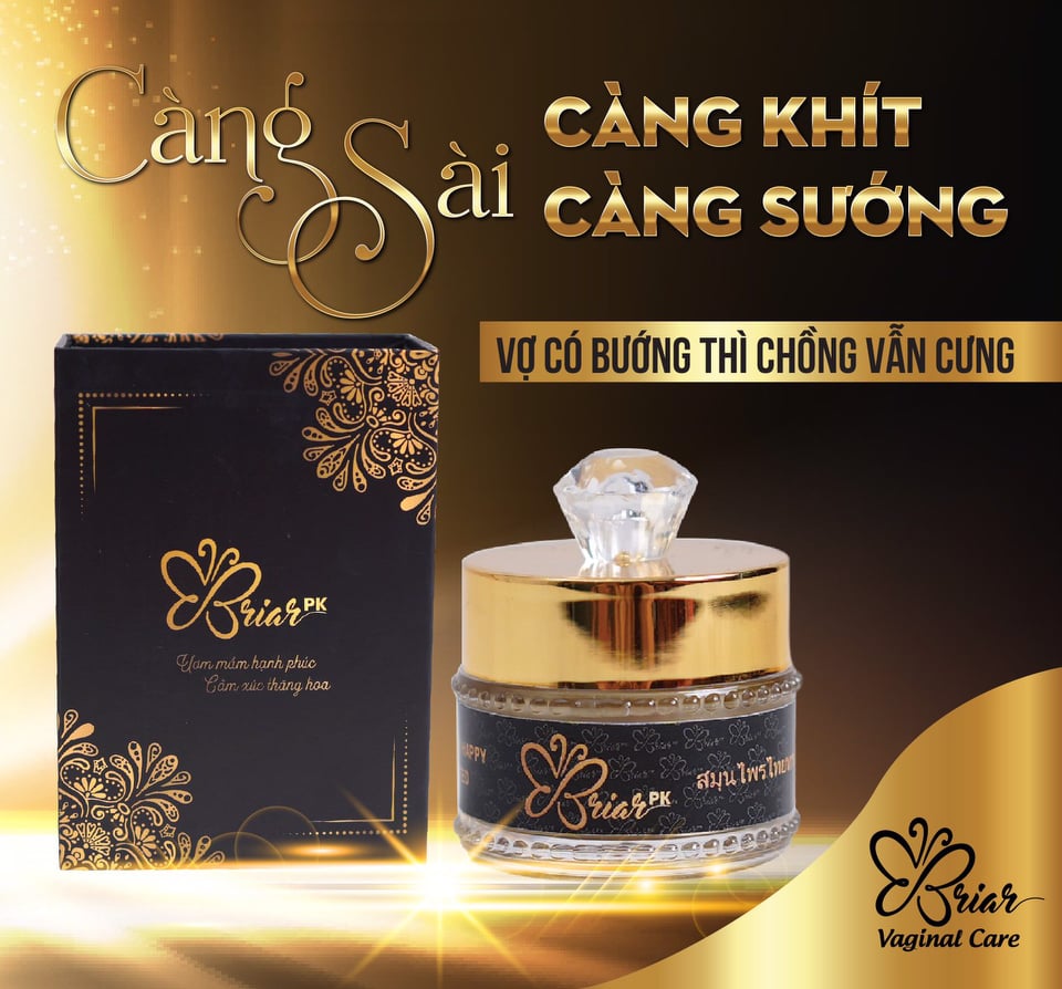 4 Viên đặt thảo mộc Briar pk se khít vùng kín hiệu quả sau 2giờ viên đặt nhỏ gọn, tự tan chảy không cần moi (che tên nhạy cảm)