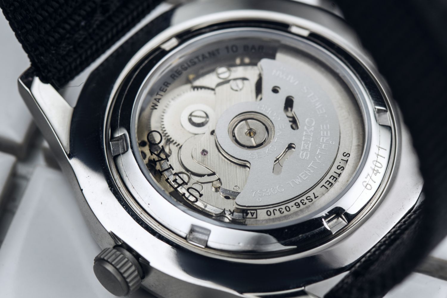 Đồng Hồ Cơ Nam Seiko 5 Quân Đội Cao Cấp Automatic
