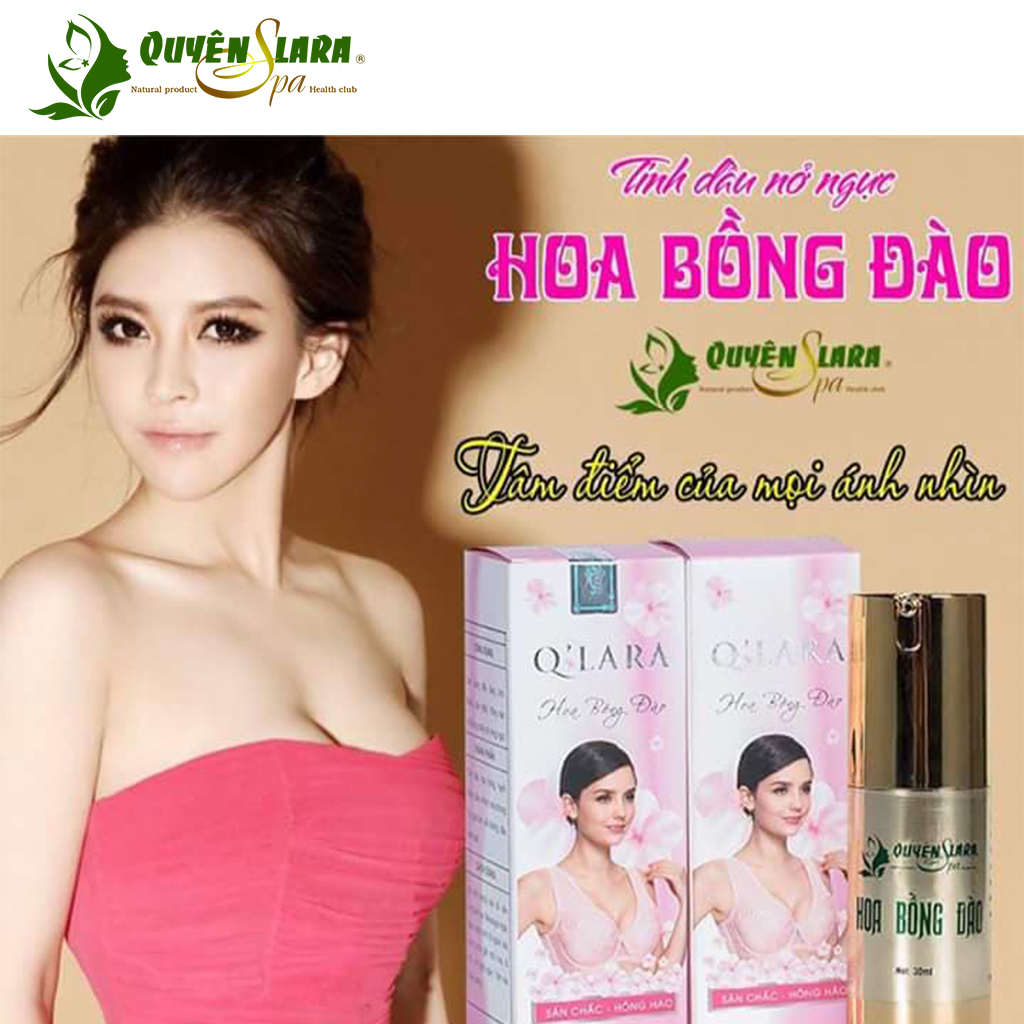 Hoa bồng đào - Tinh dầu nở ngực Quyên Lara 30ml