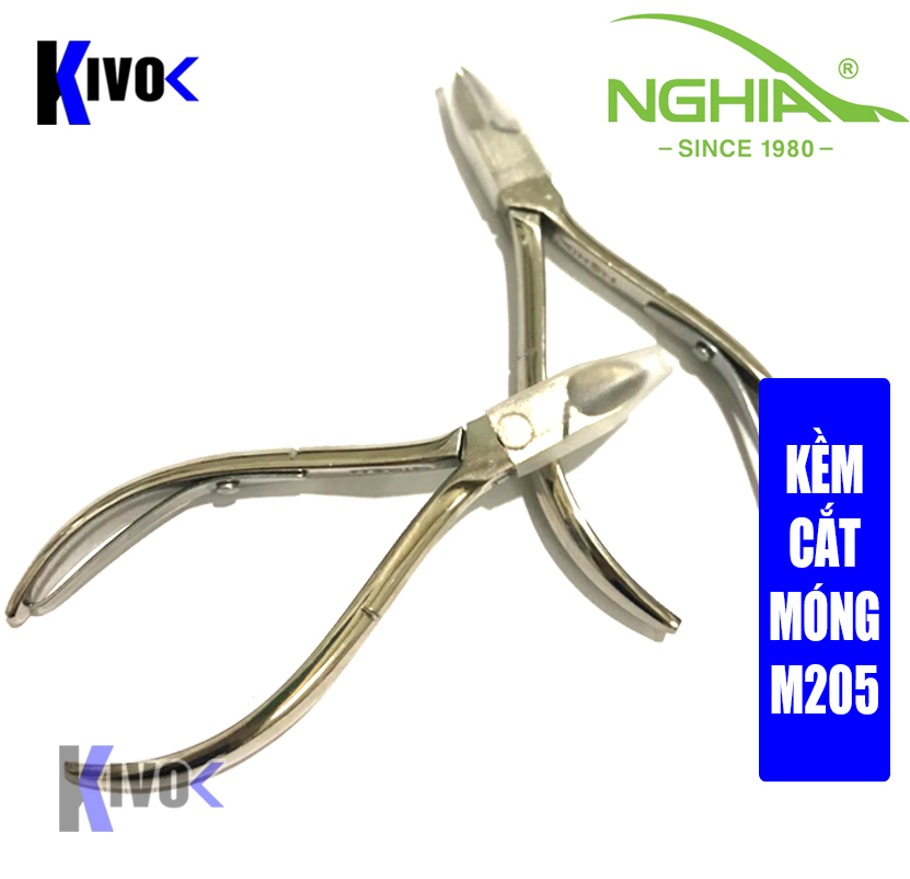 Kềm Cắt Móng - Cắt Móng Tay / Chân KỀM NGHĨA - Dụng Cụ Làm Móng - Cắt Da Bấm Móng Chuyên Dụng M205