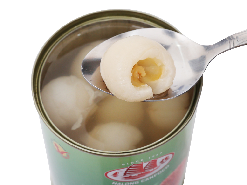 Vải Thiều Nước Đường Hạ Long lon 560g