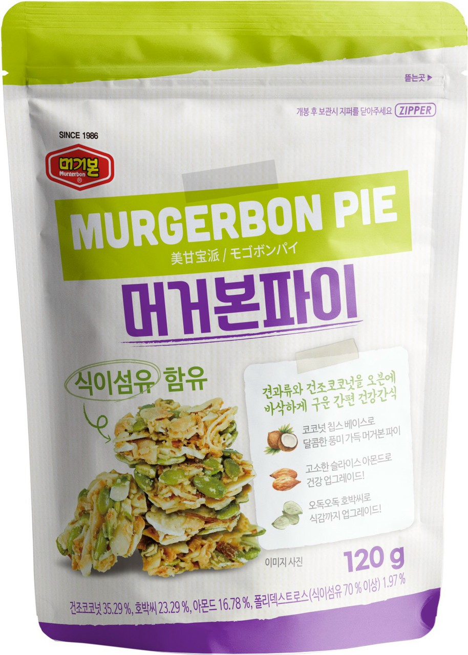 Bánh Ngũ Cốc Dừa Mix Các Loại Hạt Hàn Quốc 120g  Siêu Ngon