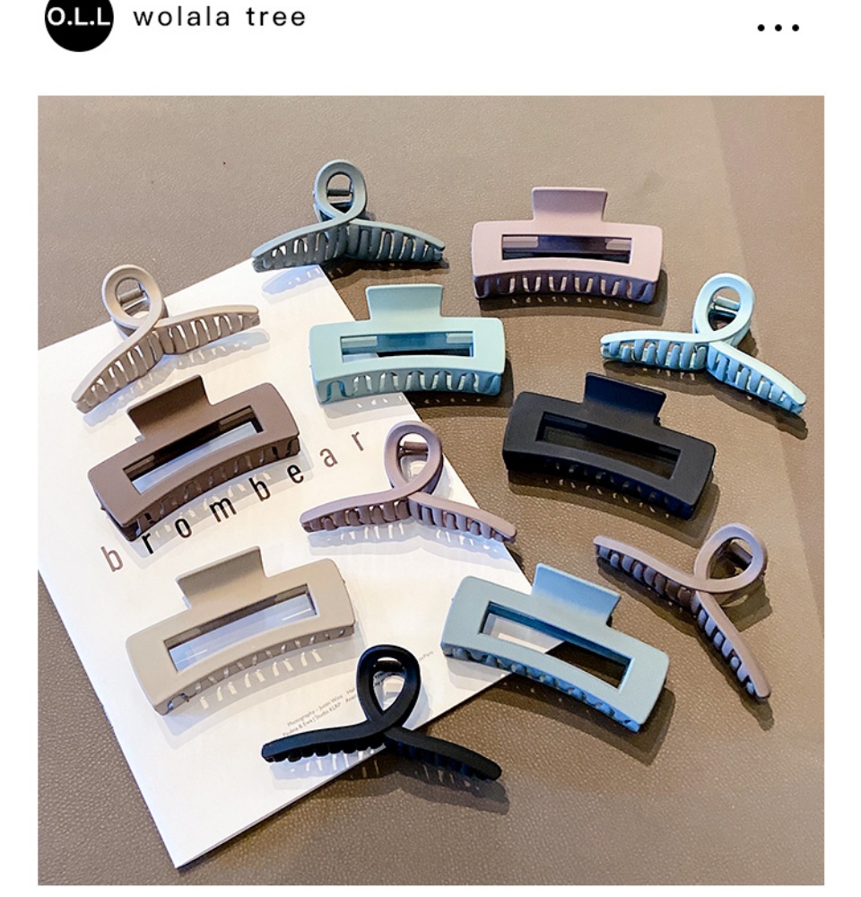 Kẹp tóc nữ Hàn Quốc càng cua kiểu mới đơn giản dễ thương xinh xắn KT01 - Phụ kiện tóc