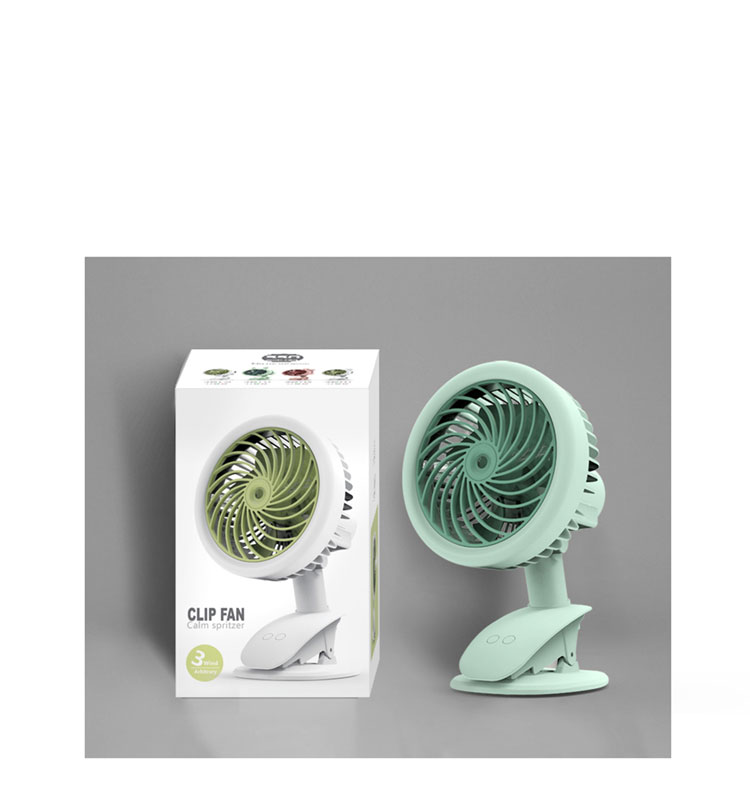 Quạt mini kẹp bàn xoay 360 độ có cổng USB siêu tiện lợi với thiết kế nhỏ gọn, nhẹ nhàng không chiếm diện tích, quạt phun sương mini kẹp bàn